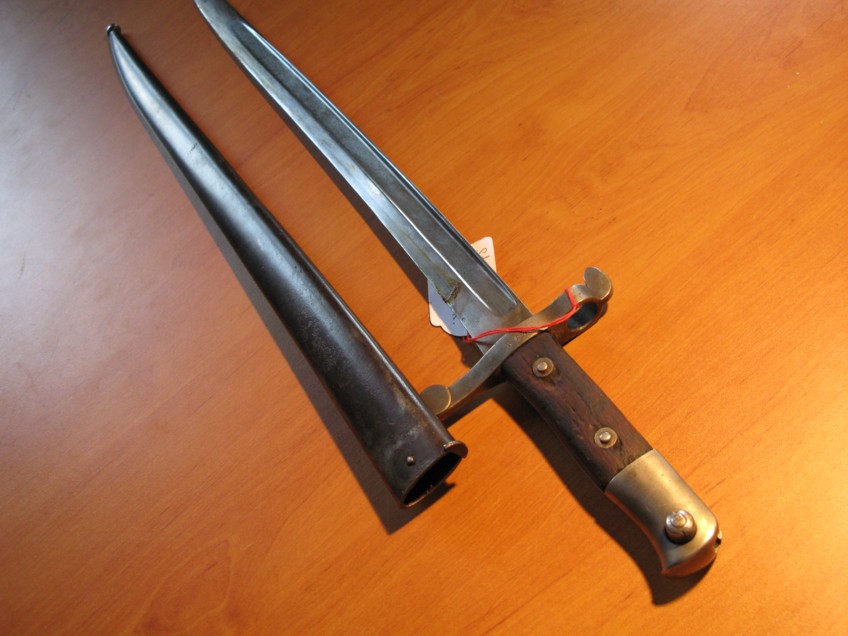 Austrian M86 bayonet - Baïonette épée Steyr 1886