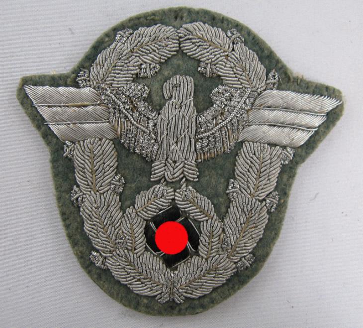 Insigne de bras brodé pour officier de police