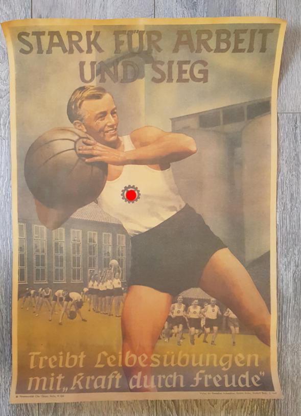 Affiche du DAF - Deutsche Arbeitsfront