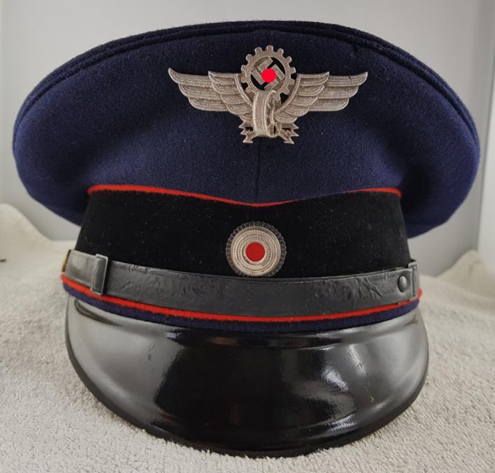 Casquette du DAF/Reichsbahn