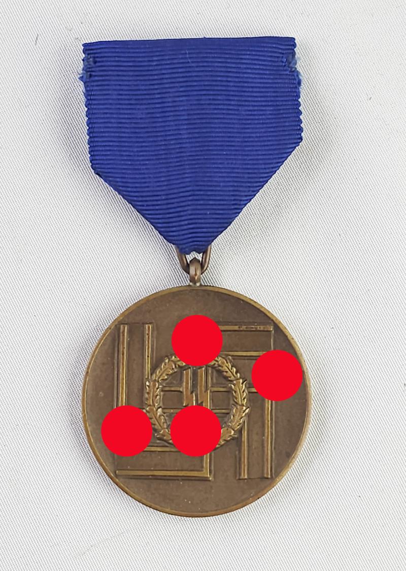 Médaille de 8ans de service dans la SS