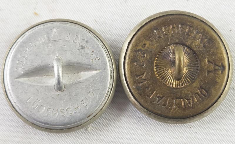 16 Boutons pour fonctionnaires 22mm