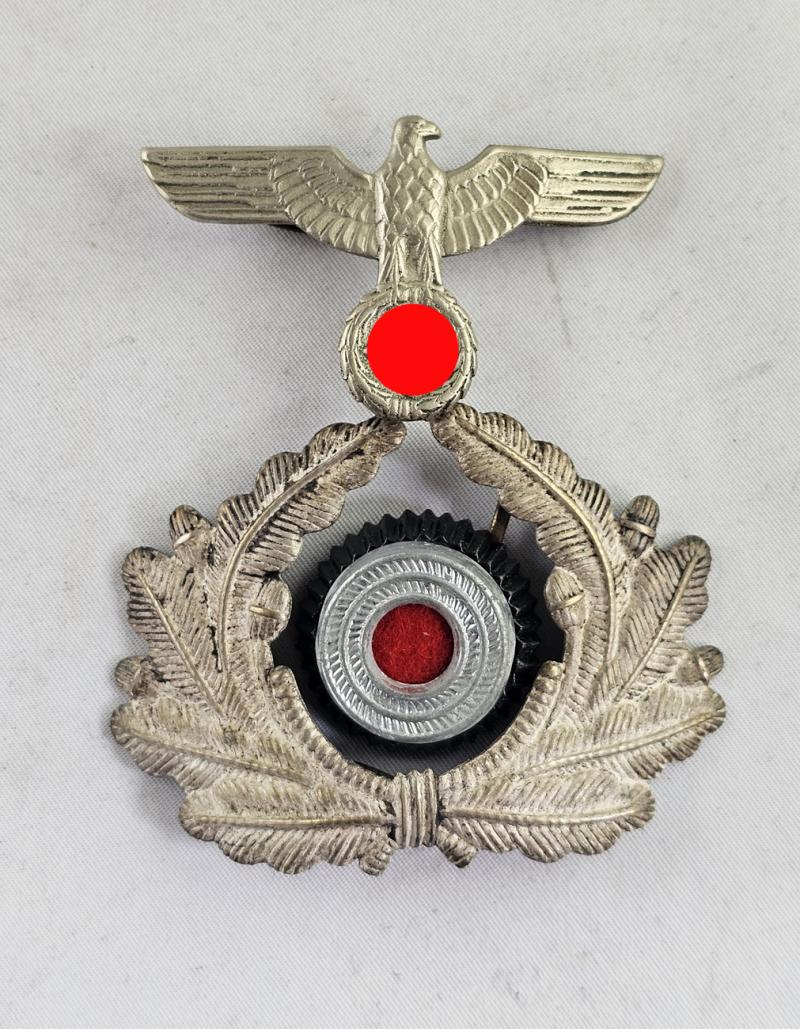 Jeux d'insignes précoces pour casquette de la Heer